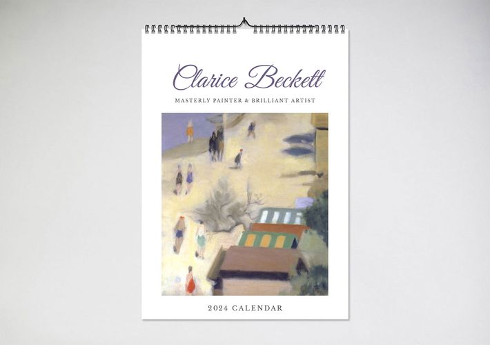 Cover image for Clarice Beckett 2024 Wall Calendar