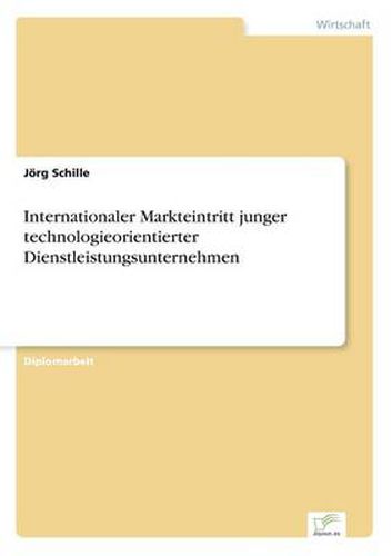 Cover image for Internationaler Markteintritt junger technologieorientierter Dienstleistungsunternehmen