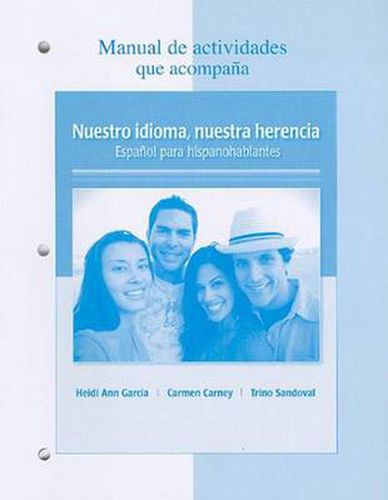 Cover image for Manual de Actividades Que Acompana Nuestro Idioma, Nuestra Herencia: Espanol Para Hispanohablantes