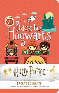 Cover image for Harry Potter: Back to Hogwarts Ruled Pocket Journal