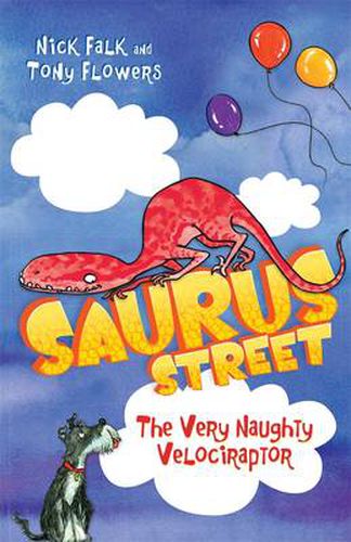 Cover image for Saurus Street 3: The Very Naughty Velociraptor