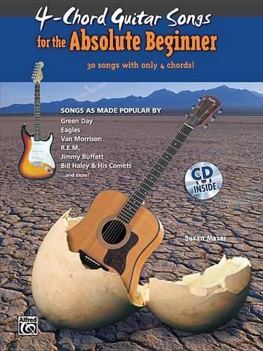 Cover image for 4-Chord Songs For Absolute Begin