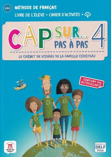 Cap sur... pas a pas: Livre de l'eleve + Cahier d'activites + CD + mp3 4