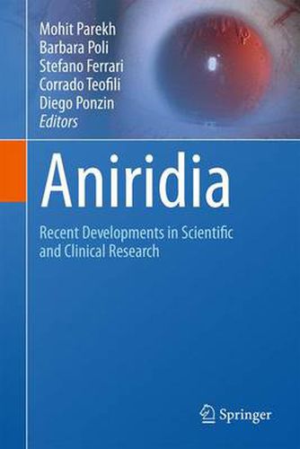 Cover image for Aniridia: Recent Developments in Scientific and Clinical Research