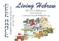 Cover image for Living Hebrew: 490 Verbs in 4000 Phrases of Everyday Life