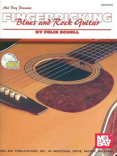 Cover image for Fingerpicking Blues and Rock Guitar