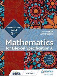 Cover image for Edexcel International GCSE (9-1) Mathematics Student Book Third Edition