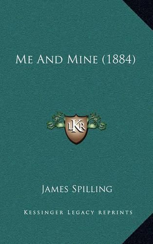 Cover image for Me and Mine (1884)