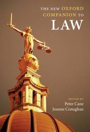 Cover image for The New Oxford Companion to Law