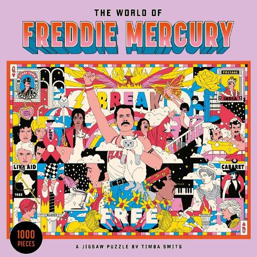 The World of Freddie Mercury Jigsaw Puzzle (1000 pieces)