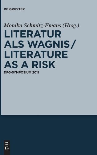 Cover image for Literatur ALS Wagnis / Literature as a Risk: Dfg-Symposium 2011