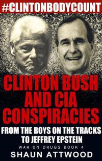 Cover image for Clinton Bush and CIA Conspiracies: From The Boys on the Tracks to Jeffrey Epstein