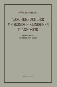 Cover image for Taschenbuch Der Medizinisch Klinischen Diagnostik