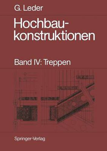Cover image for Hochbaukonstruktionen: Band IV: Treppen