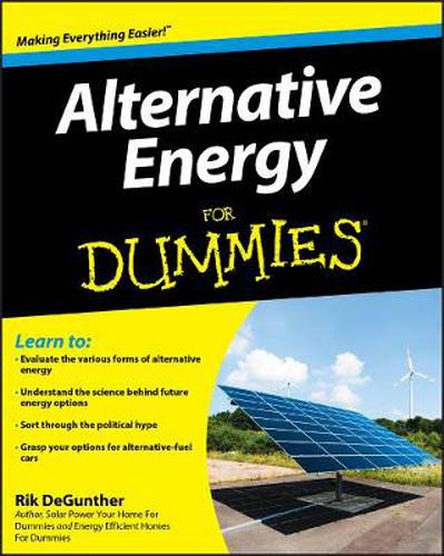 Cover image for Alternative Energy For Dummies