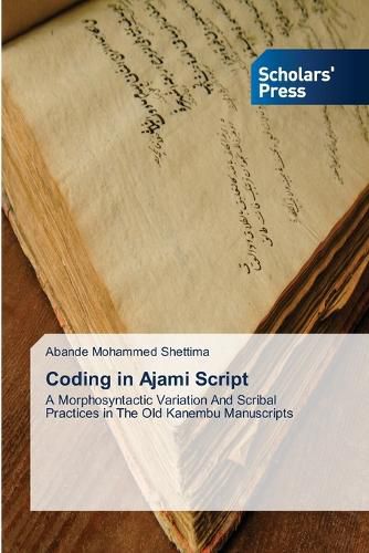 Cover image for Coding in Ajami Script