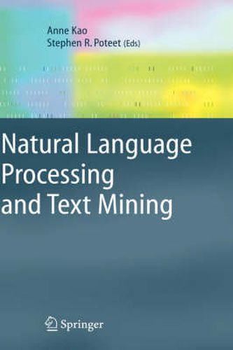 Cover image for Natural Language Processing and Text Mining