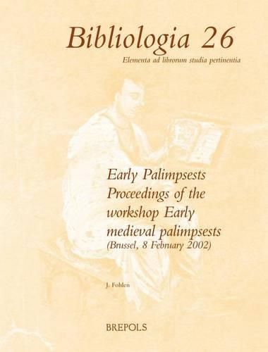 Cover image for Early Medieval Palimpsests