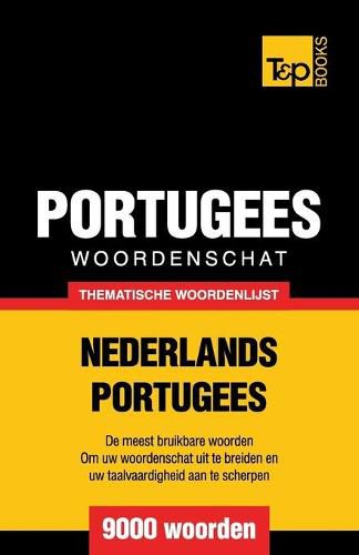 Cover image for Thematische woordenschat Nederlands-Portugees - 9000 woorden