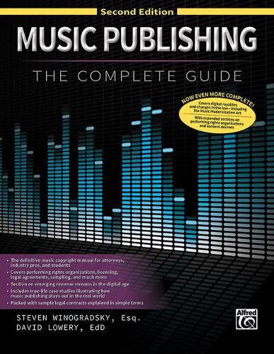 Cover image for Music Publishing: The Complete Guide (2nd Ed.