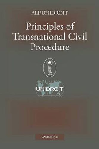 Cover image for Principles of Transnational Civil Procedure