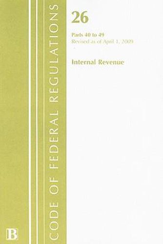 Cover image for Internal Revenue, Parts 40 to 49