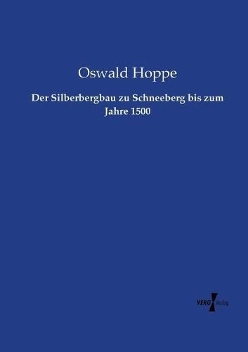 Cover image for Der Silberbergbau zu Schneeberg bis zum Jahre 1500