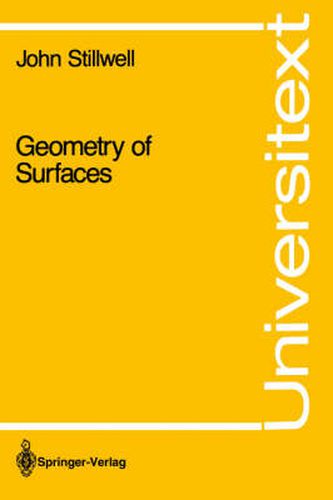 Cover image for Geometry of Surfaces