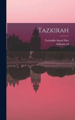 Cover image for Tazkirah