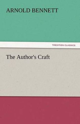Cover image for The Author's Craft