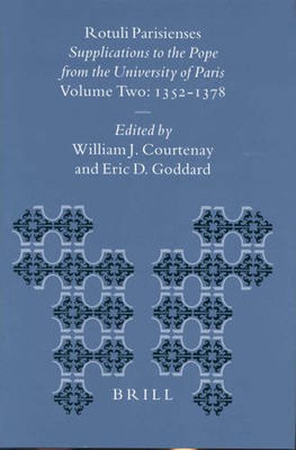 Rotuli Parisienses: Supplications to the Pope from the University of Paris, Volume II: 1352-1378