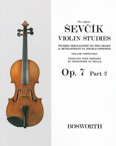 Cover image for The Original Sevcik Violin Studies Op. 7 Part 2