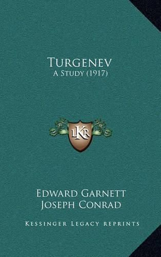 Turgenev: A Study (1917)