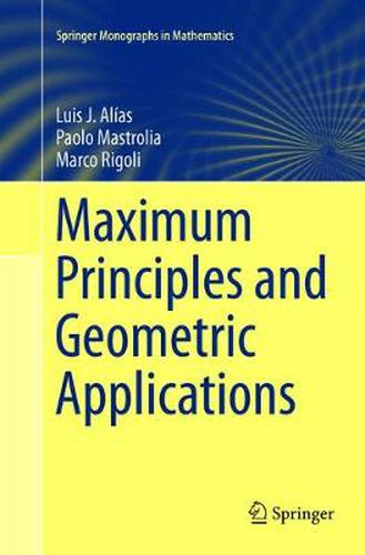 Cover image for Maximum Principles and Geometric Applications