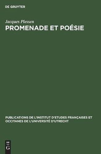 Cover image for Promenade et poesie