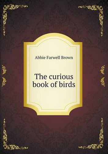 Cover image for The curious book of birds