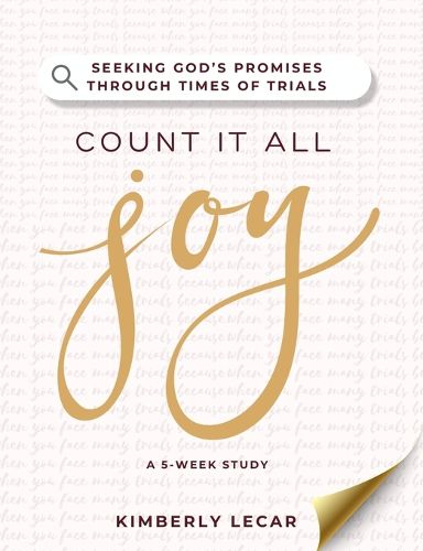 Cover image for Count It All Joy!