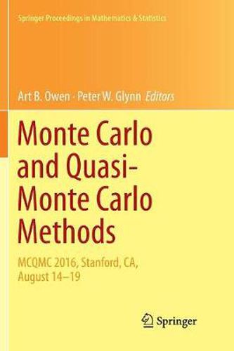 Cover image for Monte Carlo and Quasi-Monte Carlo Methods: MCQMC 2016, Stanford, CA, August 14-19