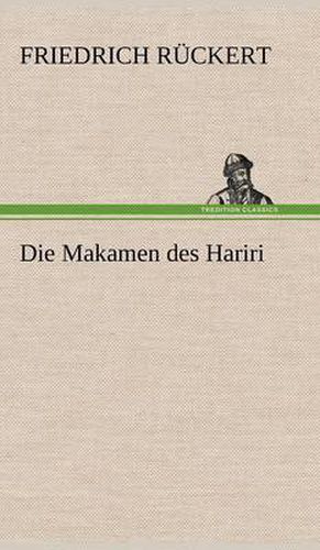 Cover image for Die Makamen Des Hariri