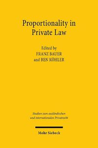 Cover image for Proportionality in Private Law