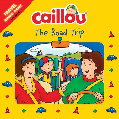 Caillou: The Road Trip: Travel Bingo Game included