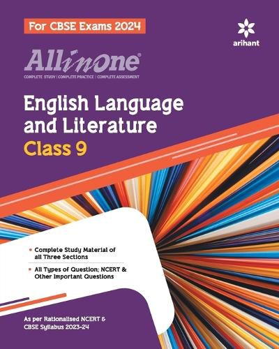 Cover image for All in One Class 9th English Language and Literature for Cbse Exam 2024