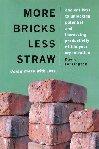 Cover image for More Bricks Less Straw: Doing More with Less - Ancient Keys to Unlocking Potential and Increasing Productivity Within Your Organization