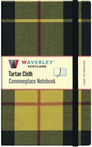 Cover image for Waverley Notebooks: Macleod of Lewis Tartan Cloth Commonplace Large Notebook