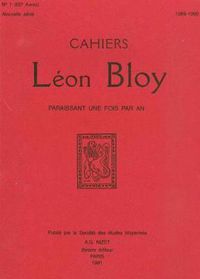 Cover image for Cahiers Leon Bloy, Nouvelle Serie N1, 1989-1990