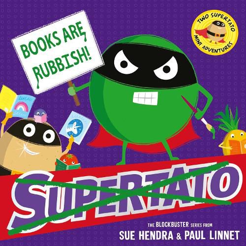 Cover image for Books are Rubbish: Two Supertato Mini Adventures