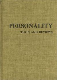 Cover image for Personality Tests and Reviews I