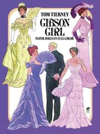 Cover image for Gibson Girls Paper Dolls in Full Colour