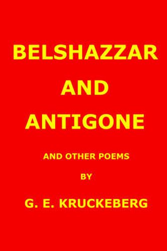 Cover image for Belshazzar and Antigone