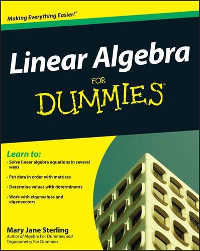 Cover image for Linear Algebra For Dummies